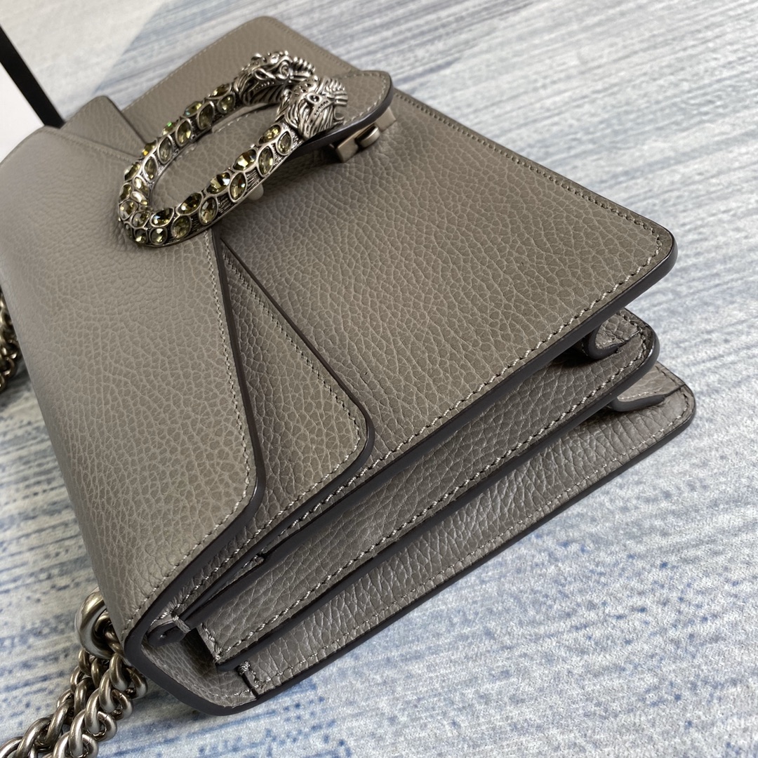 Gucci Dionysus Small Shoulder Bag 400249 Gray